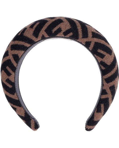 fendi headbands|fendi ff motif headband.